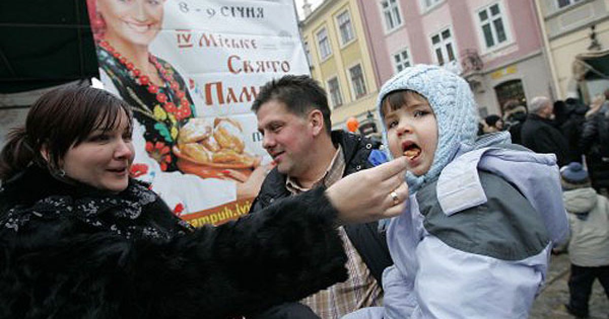 У Львові провели IV міське Свято Пампуха / © УНІАН