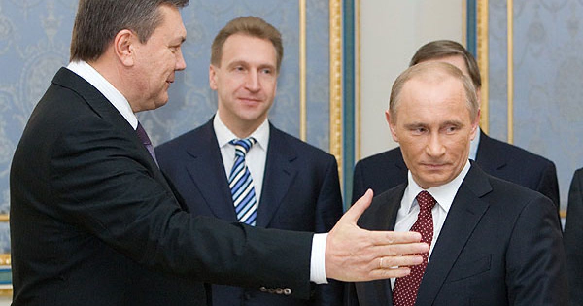 Зустріч президента України Віктора Януковча і прем&rsquo;єр-міністра РФ Володимира Путіна / © President.gov.ua