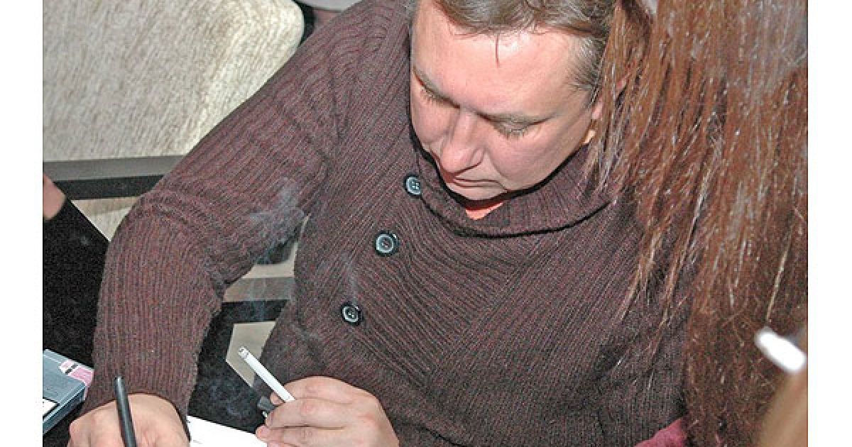 Режисер Семен Горов став щасливим власником дисконтної карти ресторану, де проходила вечірка.