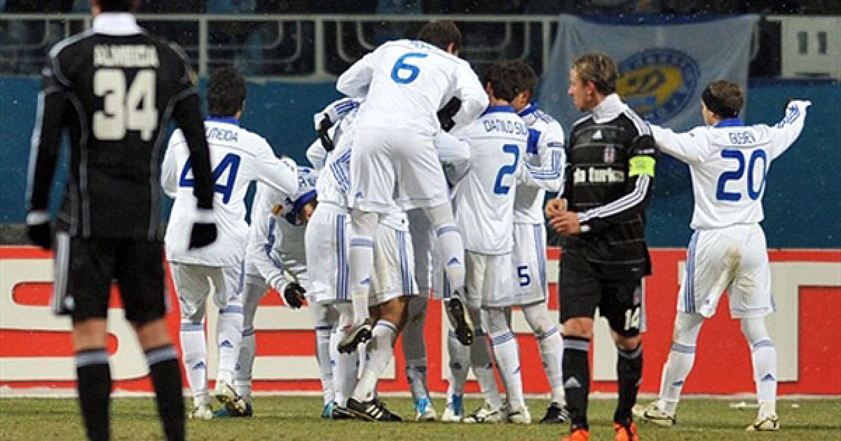 Київське "Динамо" виграло у турецького "Бешикташа" з рахунком 4:0 / © AFP