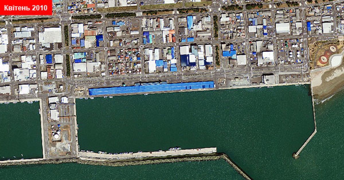 Ісіномакі, квітень 2010 / © GeoEye