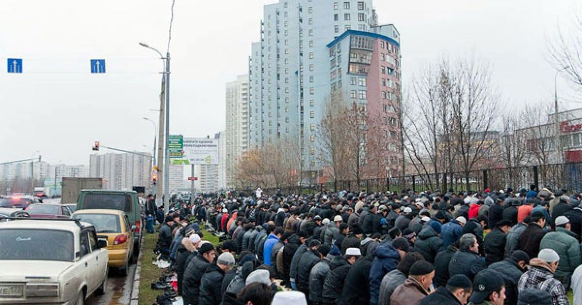 Свято Курбан-Байрам у Москві / © ottenki-serogo.livejournal.com