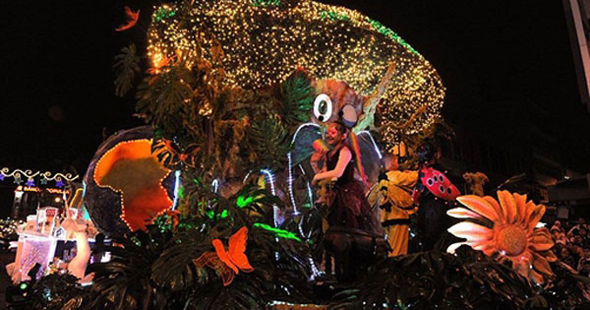 У місті Сан-Хосе (Коста-Ріка) провели Light Festival Parade, який відкриває різдвяні святкування. / © AFP