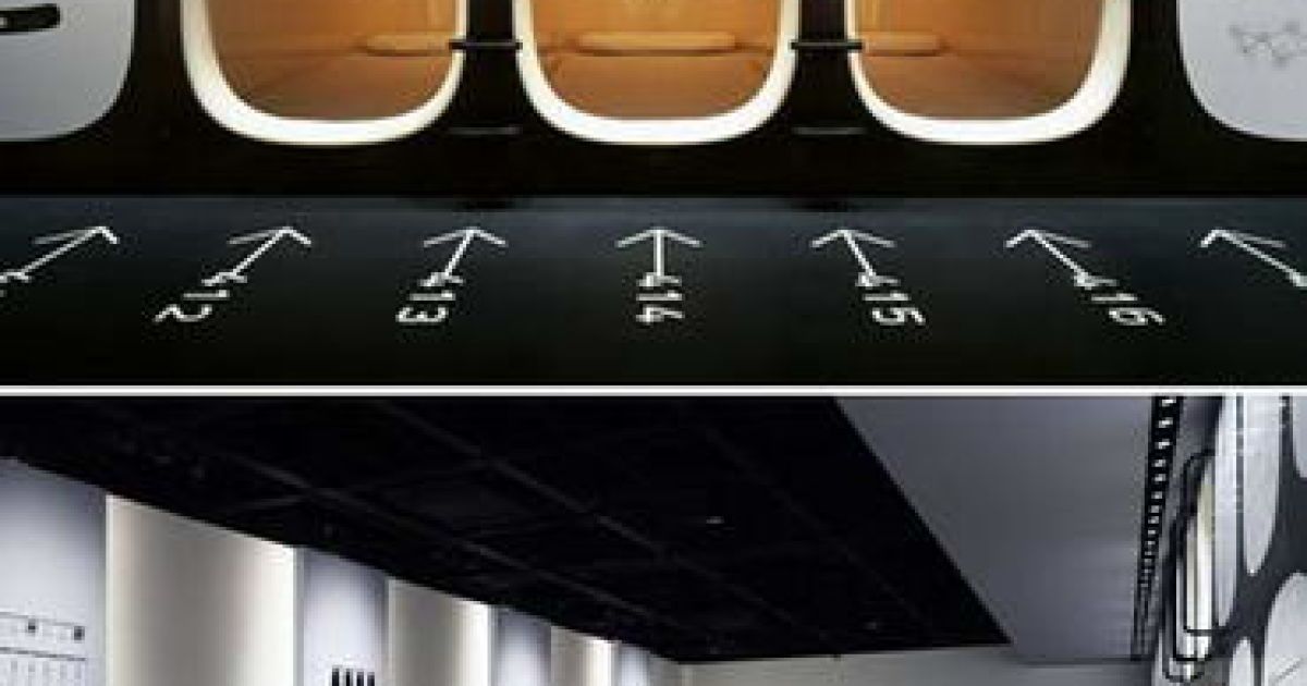 Японський готель-капсула 9h побудований в 1979 році. / © skuky.net