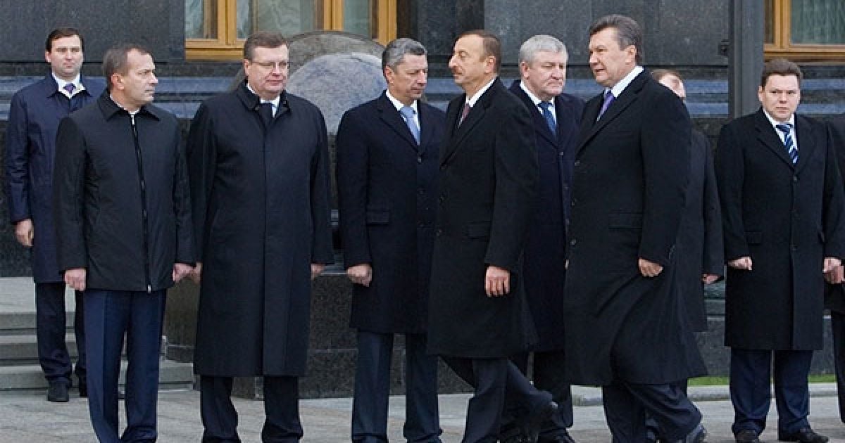 Зустріч президента Азербайджану з офіційними особами України / © President.gov.ua