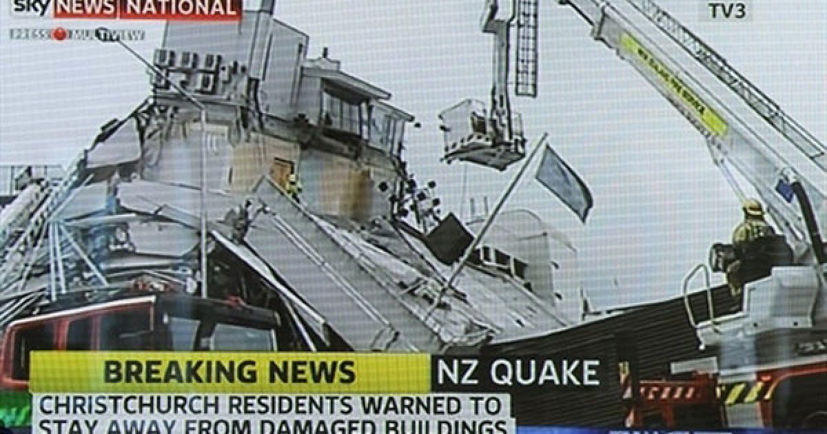 У Крайстчерчі повністю закритий міжнародний аеропорт, у результаті чого скасовані десятки міжнародних і місцевих авіарейсів. / © AFP