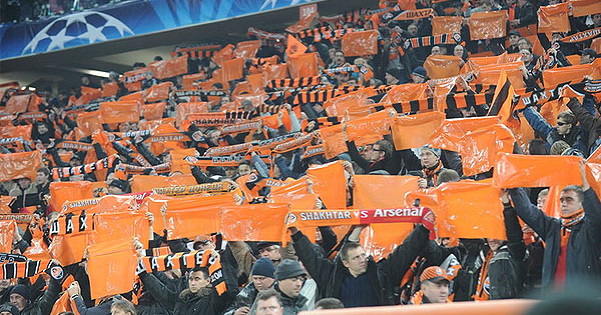 Донецький "Шахтар" обіграв лондонський "Арсенал" у четвертому туру групового турніру Ліги чемпіонів з рахунком 2:1. / © ФК "Шахтар"
