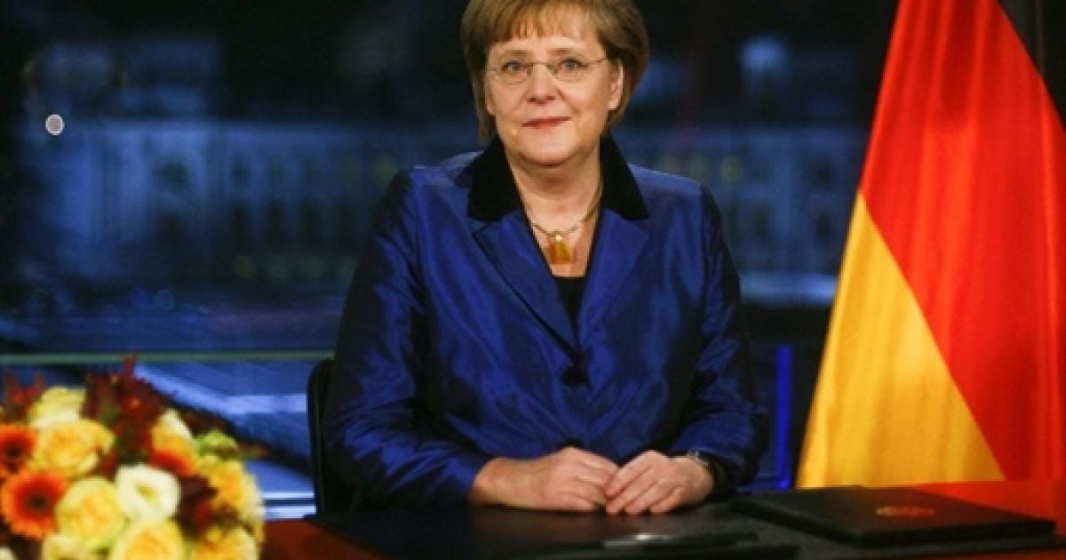 Німеччина. Федеральний канцлер Німеччина Ангела Меркель під час новорічного звернення. / © AFP