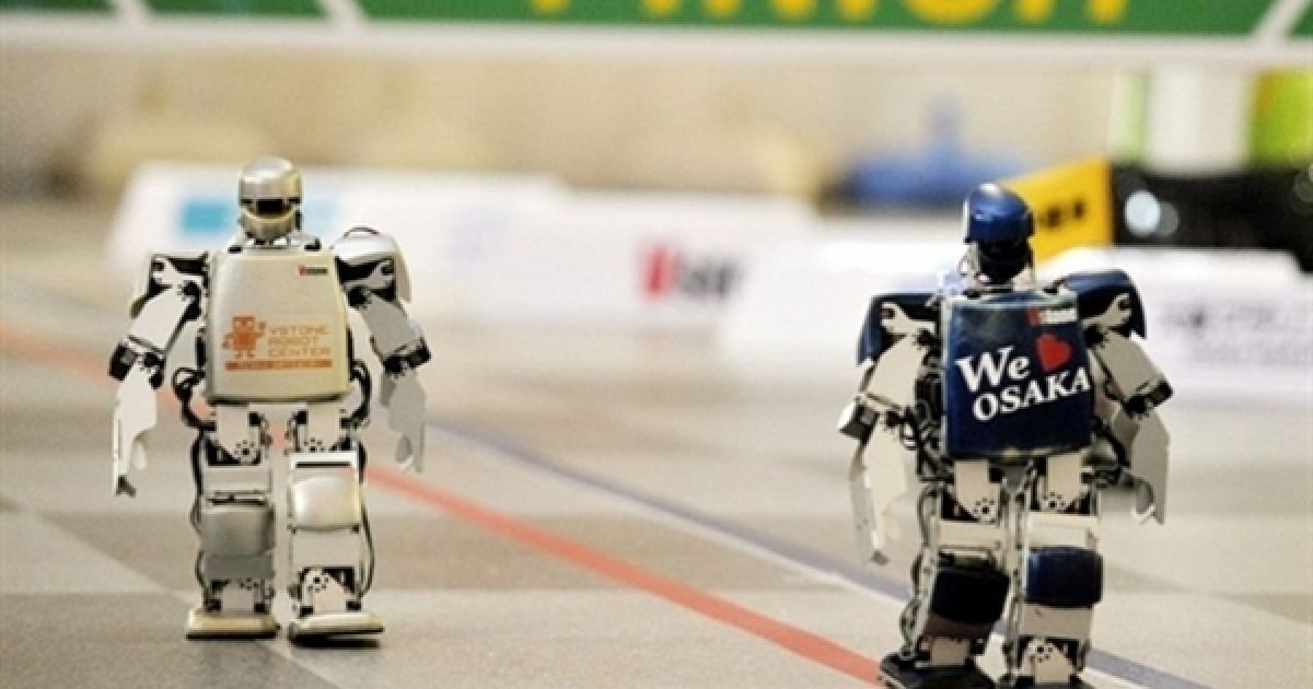 Robovie-PC вдалося обійти робота Robovie-PC Lite, який зайняв друге місце / © AFP