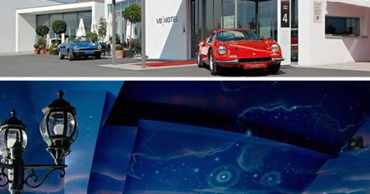 Готель V8, розташований у Німеччині є справжнім раєм для поціновувачів автомобілів. Всі ліжка виконані у формі машин. / © skuky.net