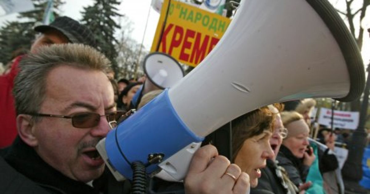 Підприємці по всій Україні повстали проти Податкового кодексу Азарова / © УНІАН