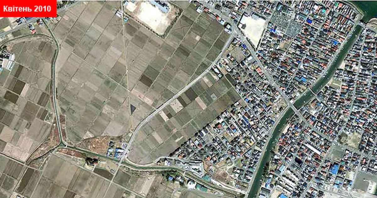 Наторі, квітень 2010 / © GeoEye