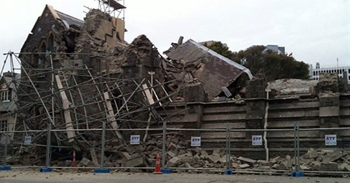 Підземні поштовхи відчувалися в околицях Веллінгтона й Квінстауна. / © AFP