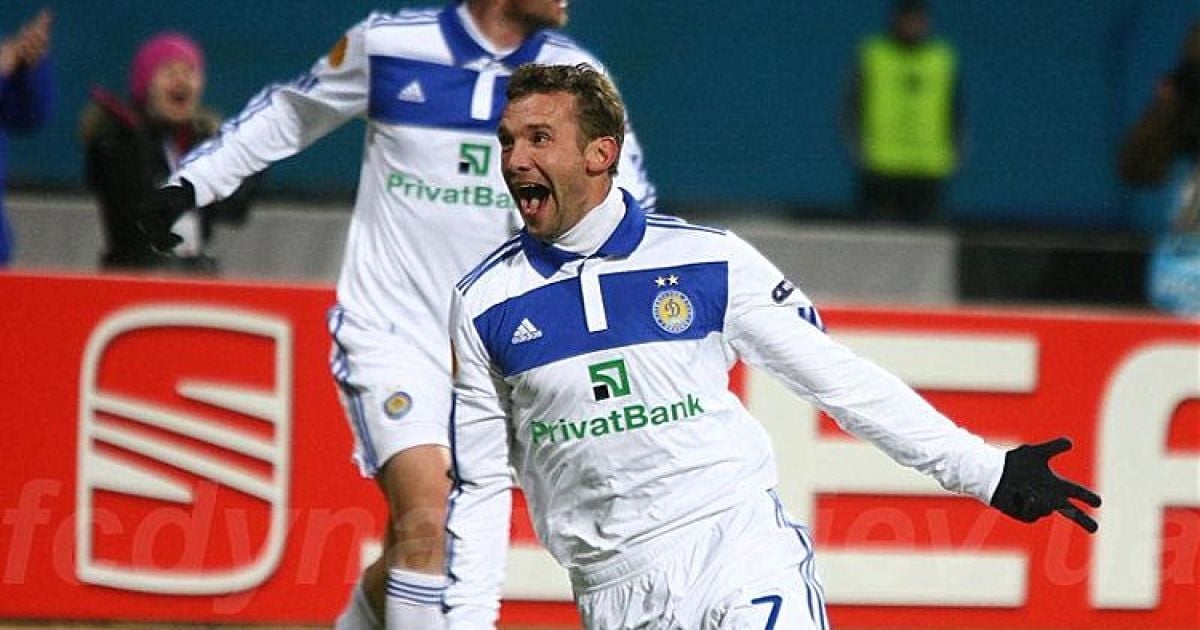 Український футболіст Андрій Шевченко святкує 35-річчя / © fcdynamo.kiev.ua