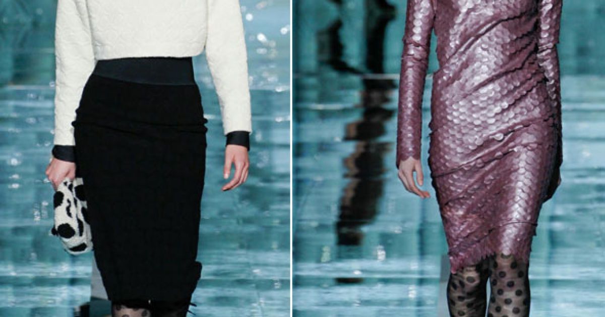 Показ осінньої колекції від Marc Jacobs на тижні моди Mercedes Benz у Нью-Йорку.