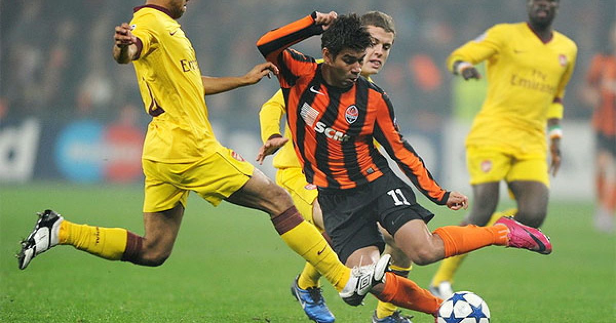 Донецький "Шахтар" обіграв лондонський "Арсенал" у четвертому туру групового турніру Ліги чемпіонів з рахунком 2:1. / © ФК "Шахтар"