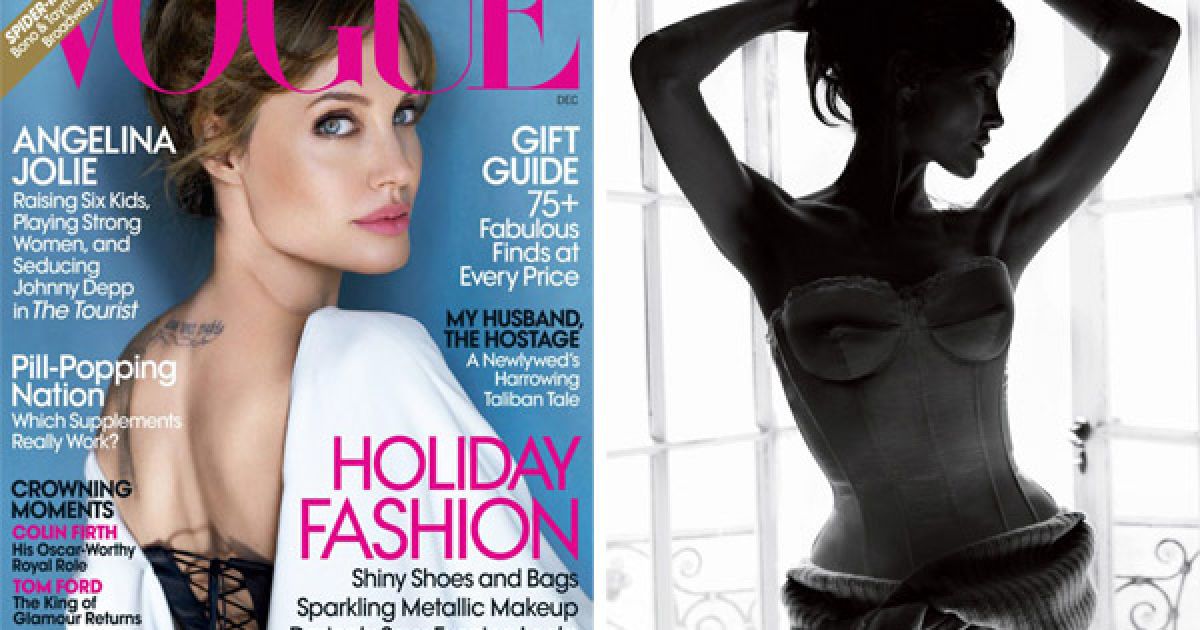 Анджеліна Джолі знялась для Vogue US