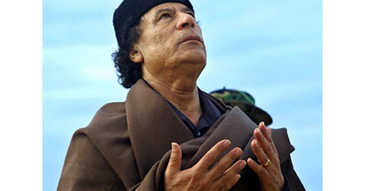 Муаммар Каддафі, 2002 рік. / © AFP