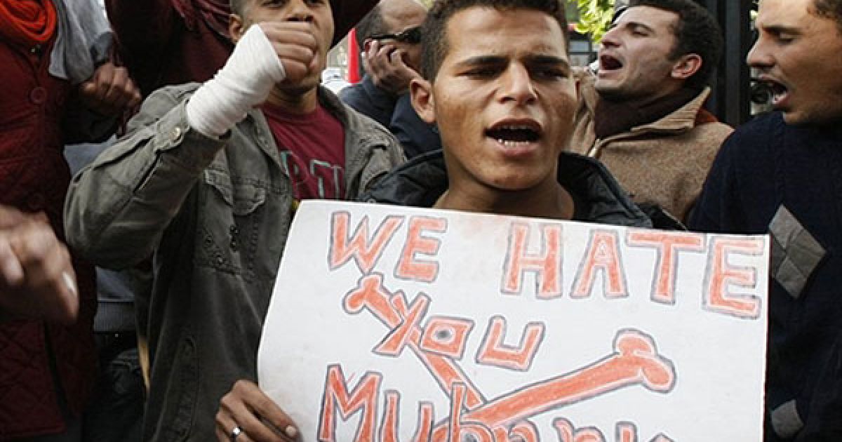 На вулицях Каїра та інших великих міст Єгипту почалися нові акції протесту проти президента країни Хосні Мурабака. / © AFP