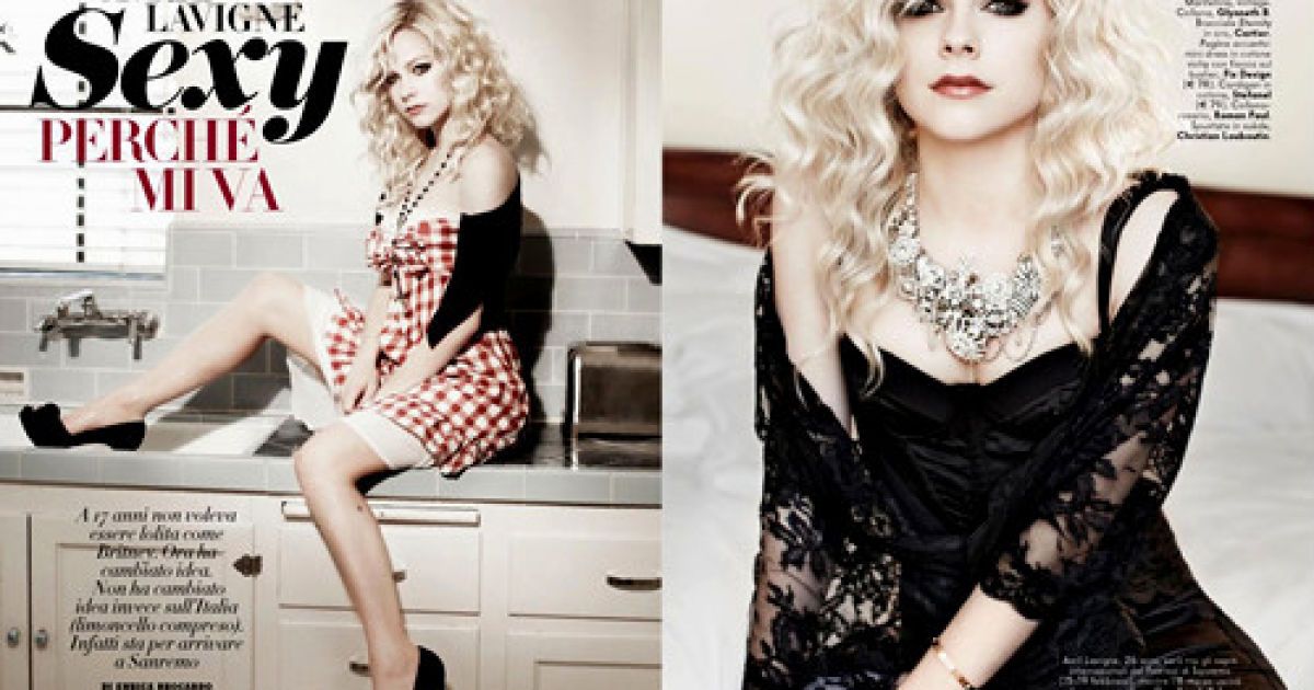 Авріл Лавін для Vanity Fair
