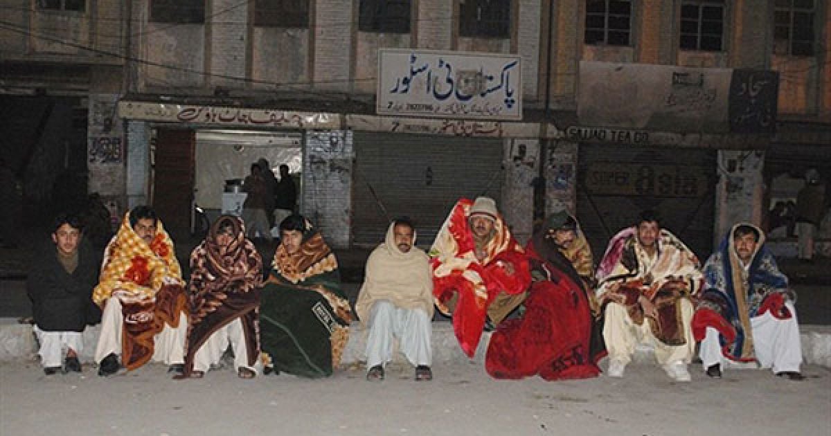 За даними американських сейсмологів, підземні поштовхи були зафіксовані приблизно о 1:20 за місцевим часом (близько 22:20 за київським часом). / © AFP