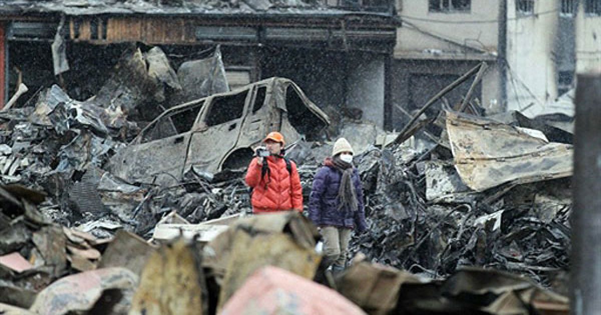 Підземні поштовхи магнітудою 9 стали четвертими за силою, зафіксованими за історію сейсмологічних спостережень. / © AFP