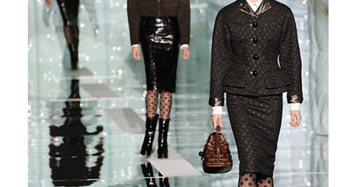 Показ осінньої колекції від Marc Jacobs на тижні моди Mercedes Benz у Нью-Йорку.