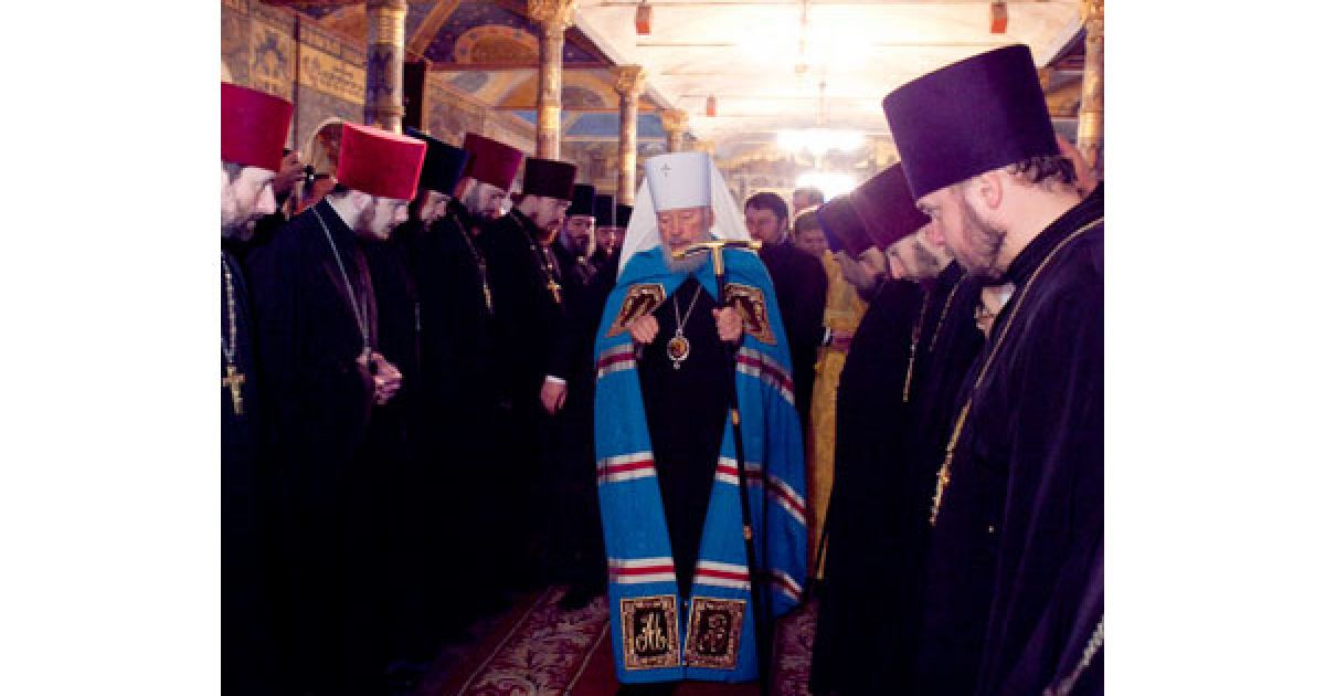 У Києво-Печерській Лаврі з нагоди 75-річчя митрополита Володимира відбулась урочиста Божественна літургія / © fotolitopys.in.ua