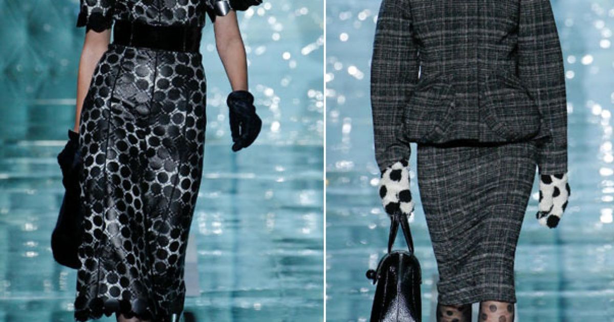 Показ осінньої колекції від Marc Jacobs на тижні моди Mercedes Benz у Нью-Йорку.