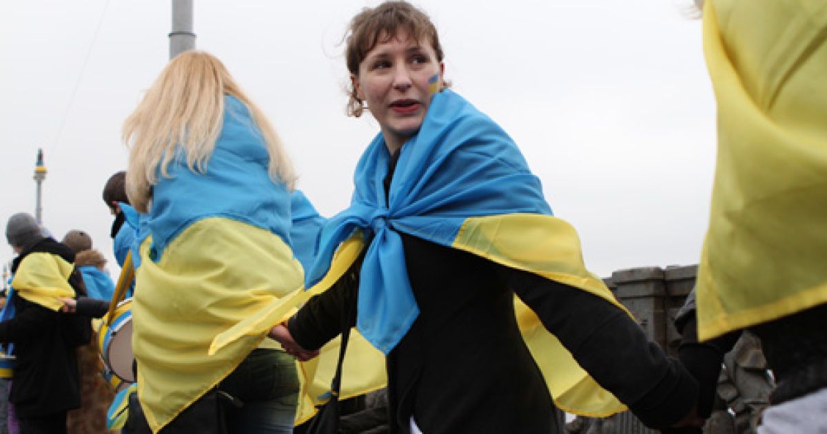 В Україні відзначили День Соборності, на згадку про об&#039;єднання лівобережної та правобережної України. / © ЛігаБізнесІнформ
