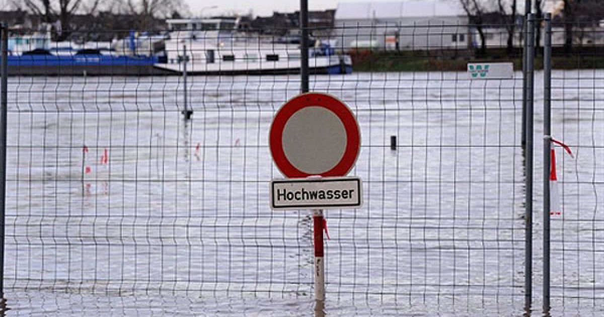 Затоплено частина міських районів і найближчих до Кобленц населених пунктів. / © AFP