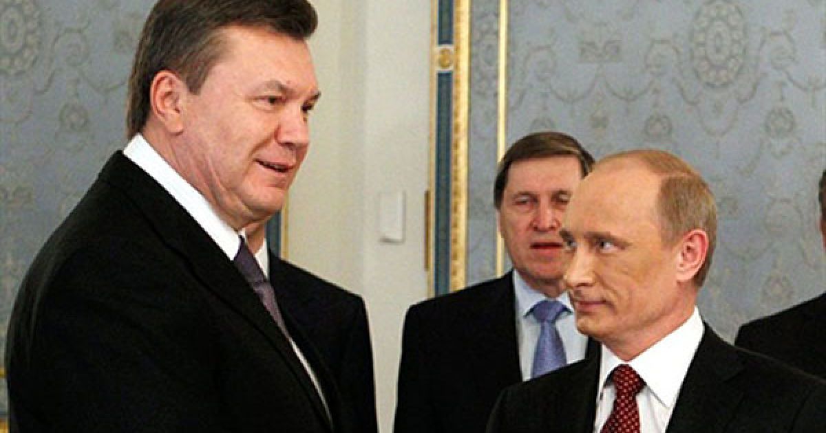 Віктор Янукович і Володимир Путін поговорили на "газову тему"