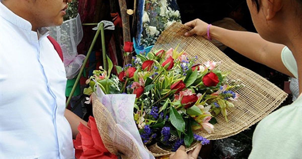 14 лютого закохані у всьому світі святкують День святого Валентина. / © AFP