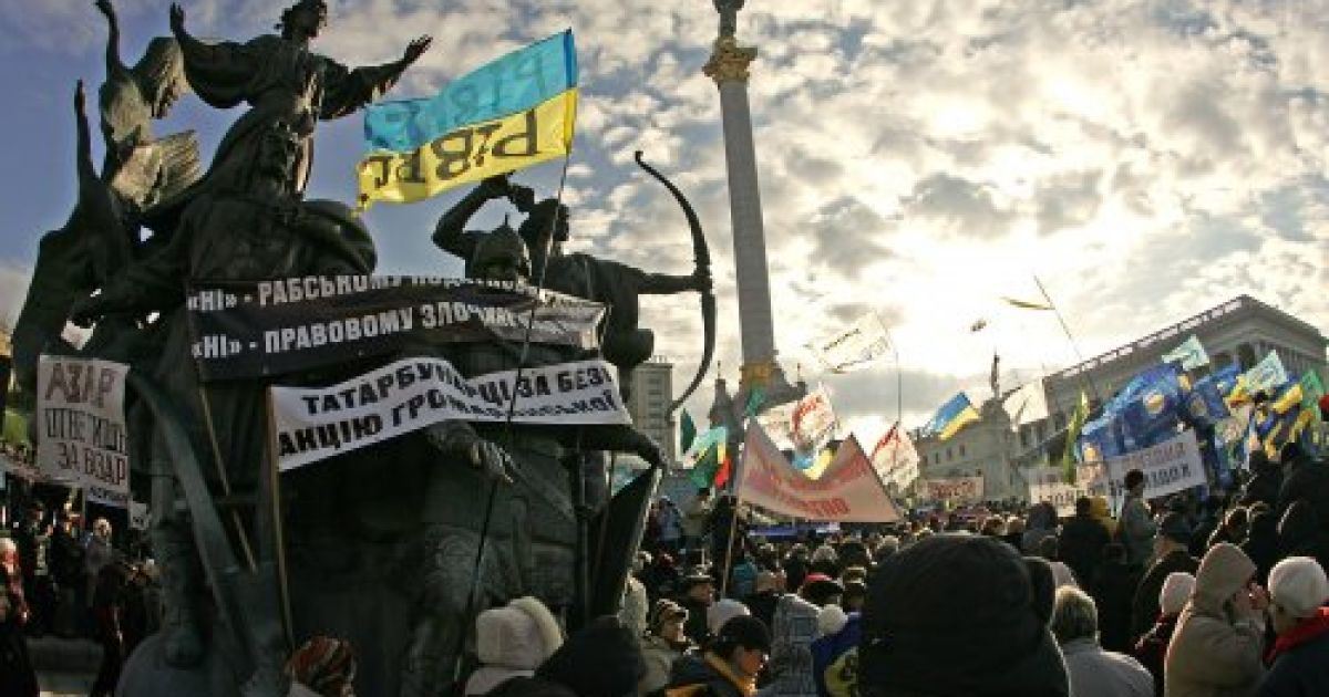 Підприємці не дослухались до пропозиції київської влади перенести мітинг з Майдану на інші площі / © УНІАН