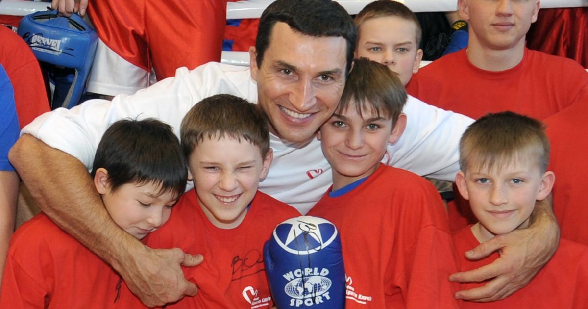 Володимир Кличко провів у Києві майстер-клас для боксерів-початківців / © klitschko.com