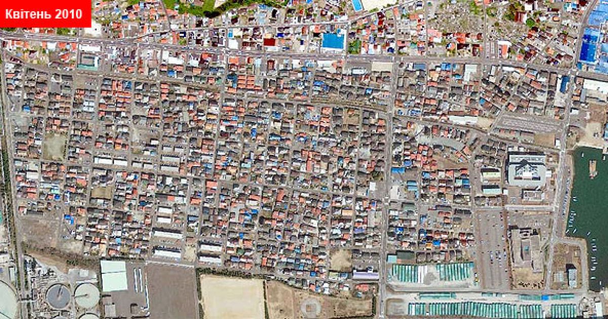 Ісіномакі, квітень 2010 / © GeoEye