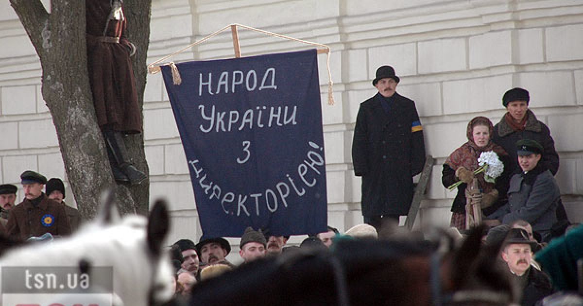 Протягом двох тижнів у Києві відбувались зйомки фільму "Біла гвардія" за романом Михайла Булгакова.