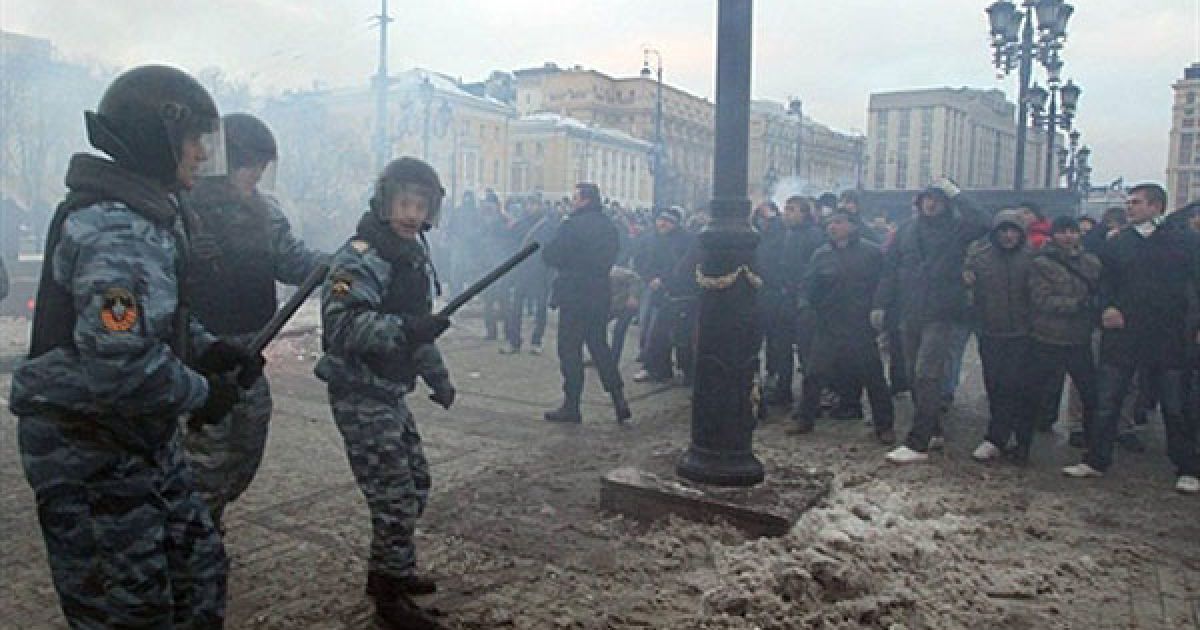 За словами правоохоронців, Ленінградський проспект був повністю заблокований протягом 30 хвилин. / © AFP