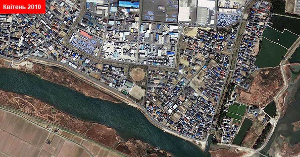 Сендай, квітень 2010 / © GeoEye