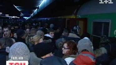 Хаос на польской железной дороге