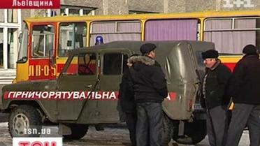 На Львовщине горит шахта "Межиричанская"