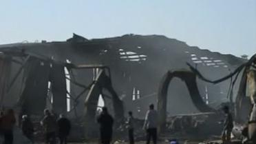 Бомбардування позицій Каддафі