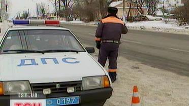 ГАИ не устает напоминать водителям об осторожности