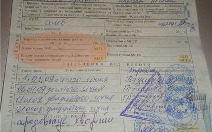 Торік українці отримали чверть липових лікарняних