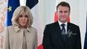 Еммануель і Бріжит  Макрони та Санае Такаїті