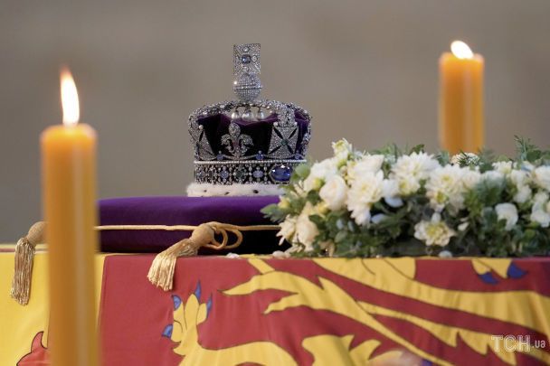 Труна королеви Єлизавети II / © Associated Press