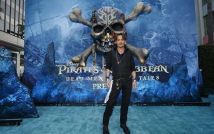 Стильный и дерзкий: Джонни Депп на премьере "Пиратов Карибского моря" в Голливуде