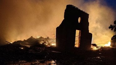 Атака на кіностудію Довженка_1 / © фото з соцмереж