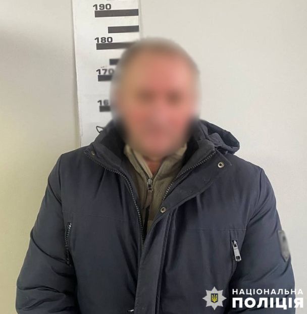 52-летний угонщик автомобиля для ВСУ / Фото: Полиция Киева / Facebook