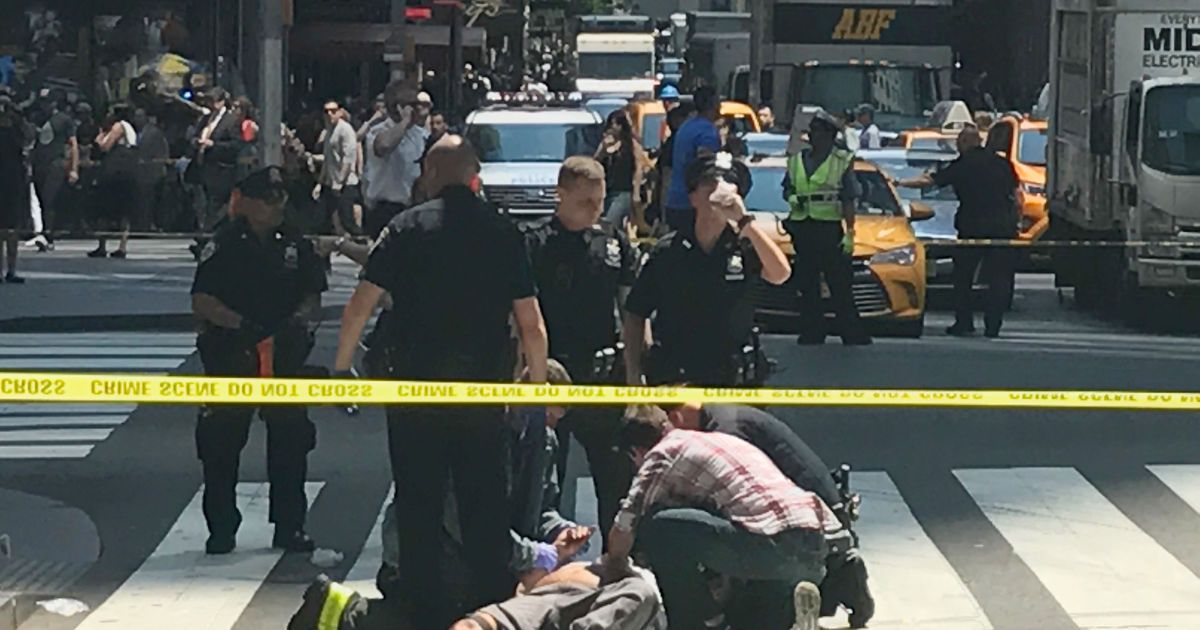 Наехавший на толпу на Таймс-сквер мужчина оказался бывшим американским военным